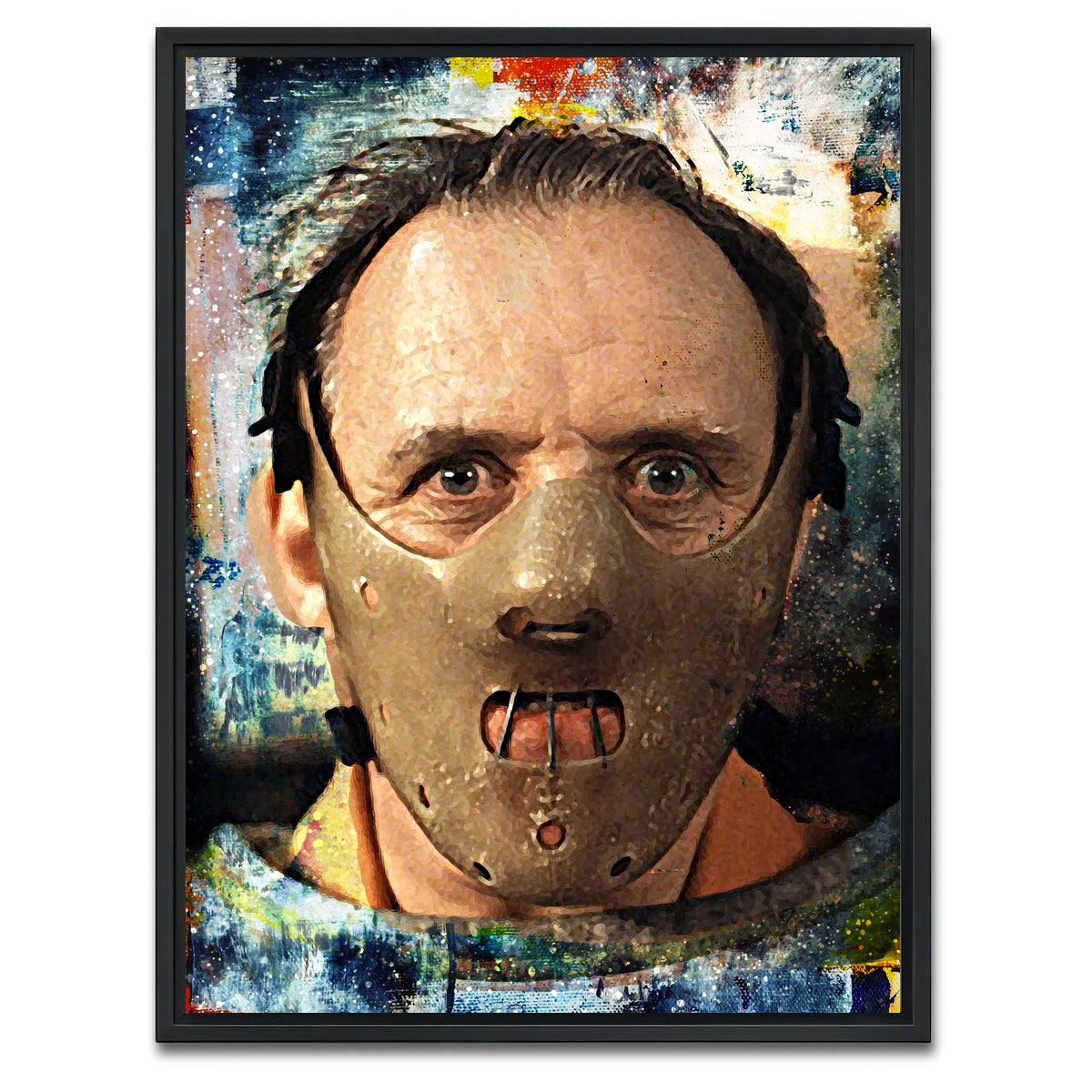 AUTO-MOCKUP WHITE | Hannibal | 1 Piece | Black Framed Canvas | group=3x4