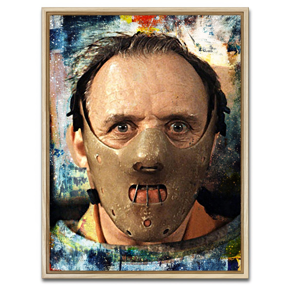 AUTO-MOCKUP WHITE | Hannibal | 1 Piece | Natural Framed Canvas | group=3x4