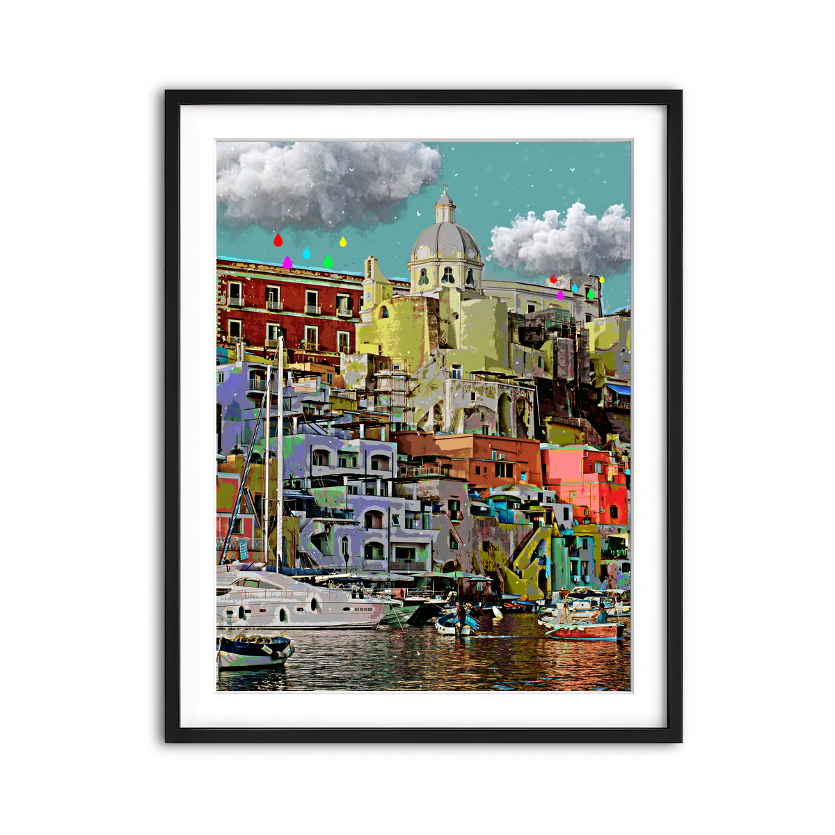 Framed Print 3x4 Black