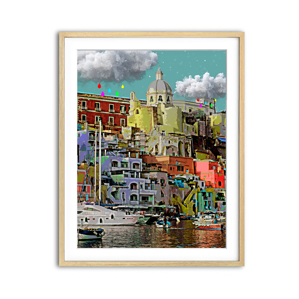 Framed Print 3x4 Natural