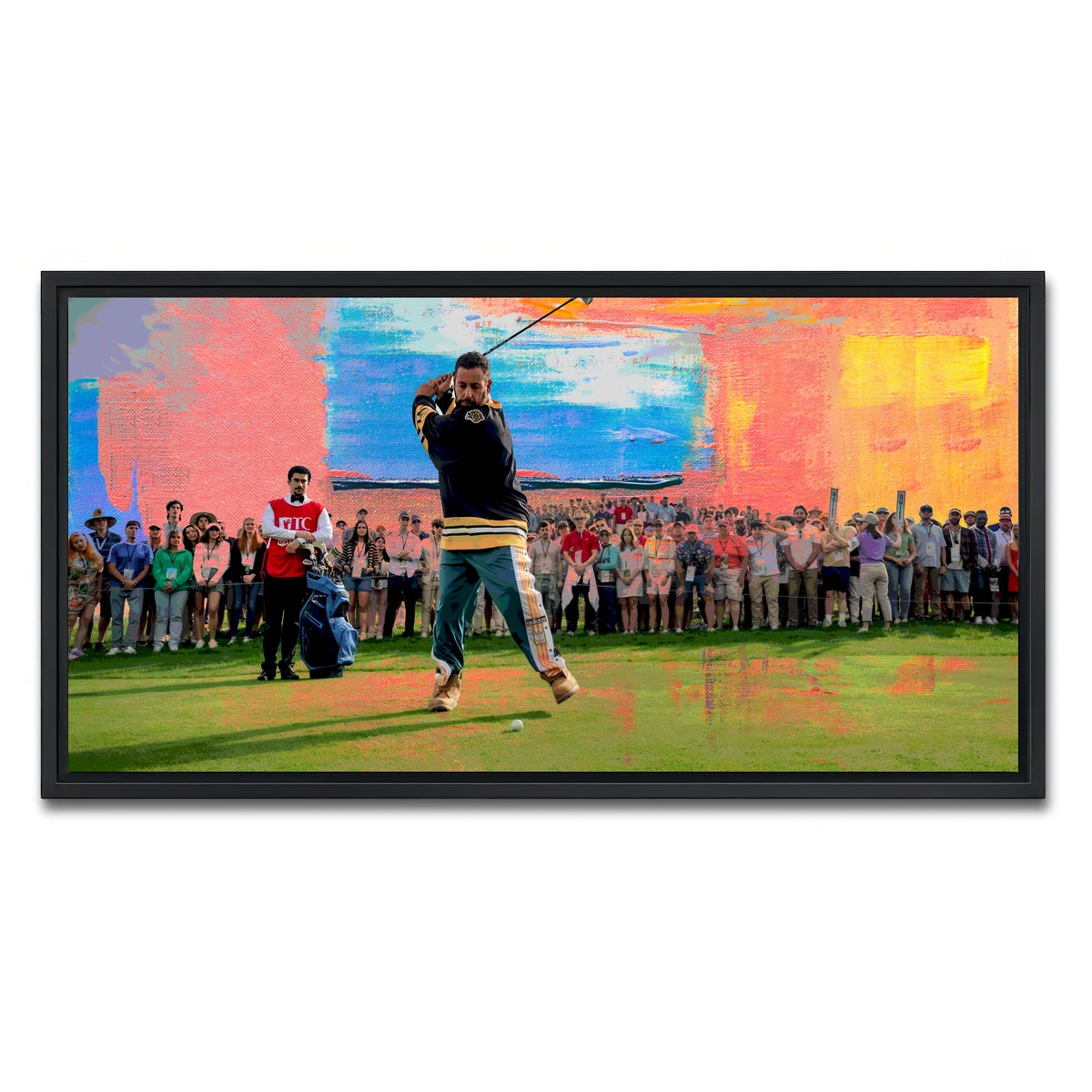 AUTO-MOCKUP WHITE | Happy Gilmore 2 | 1 Piece | Black Framed Canvas | group=2x1