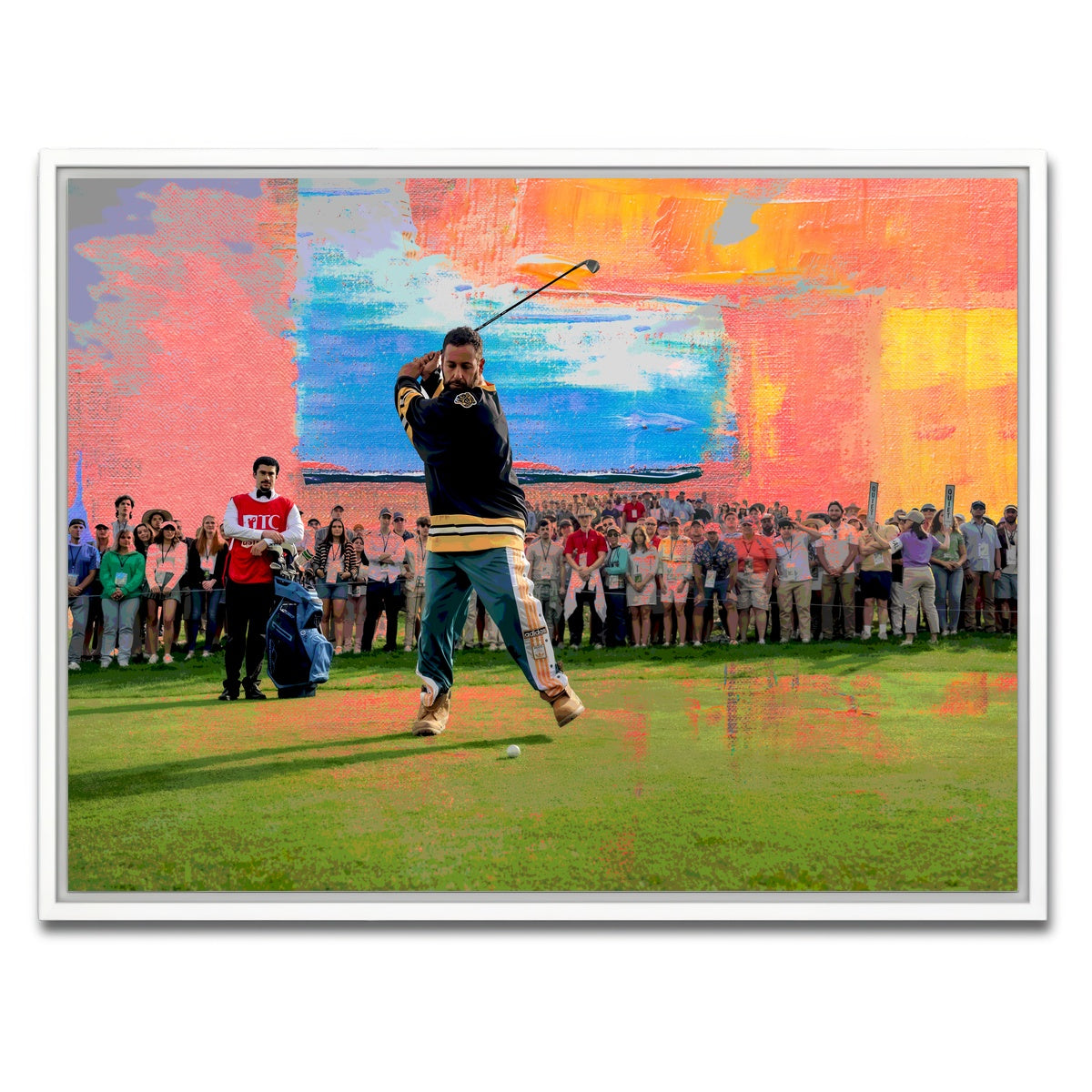 AUTO-MOCKUP WHITE | Happy Gilmore 2 | 1 Piece | White Framed Canvas | group=4x3
