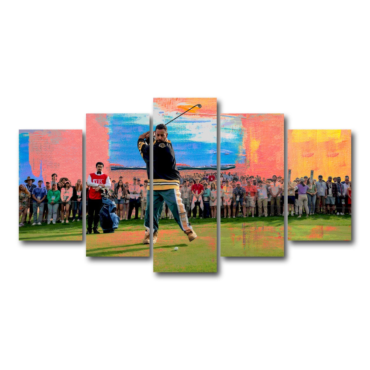 AUTO-MOCKUP WHITE | Happy Gilmore 2 | 5 Piece | Gallery Wrap Canvas | group=5_normal