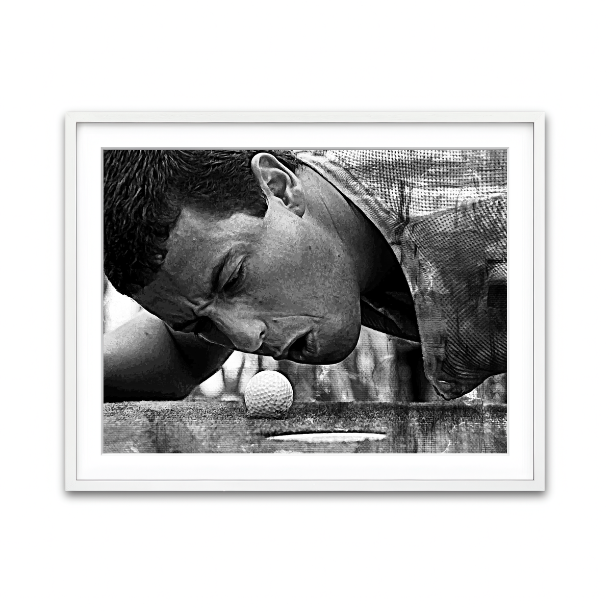 Framed Print 4x3 White