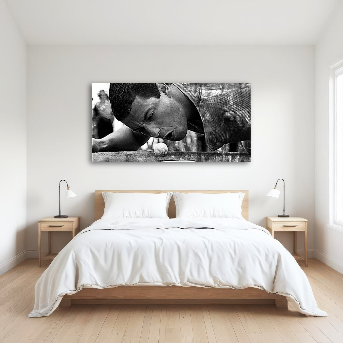 AUTO-MOCKUP ROOM | Happy Gilmore Grayscale