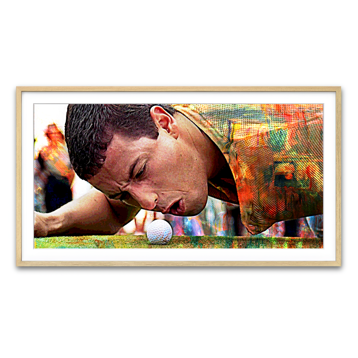 Framed Print 2x1 Natural