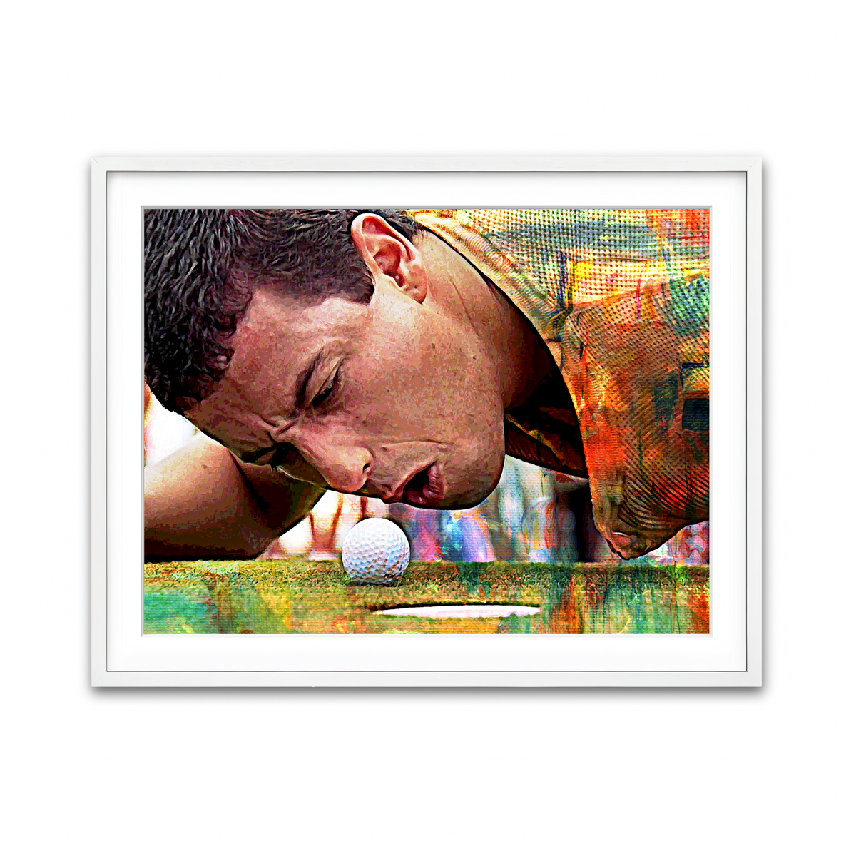Framed Print 4x3 White