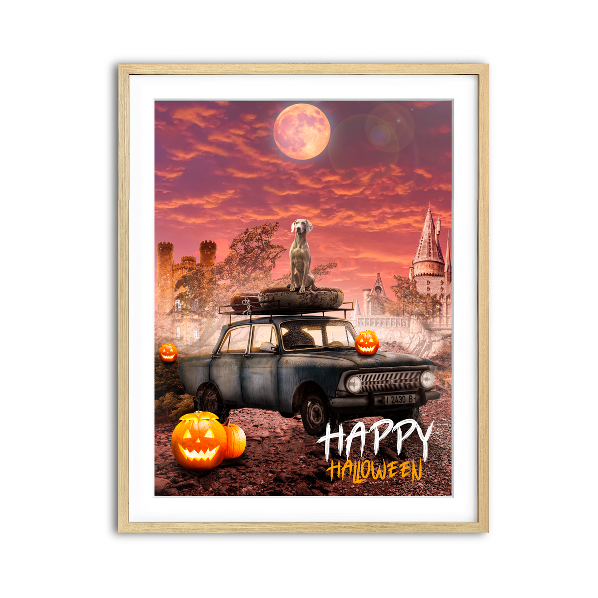 Framed Print 3x4 Natural