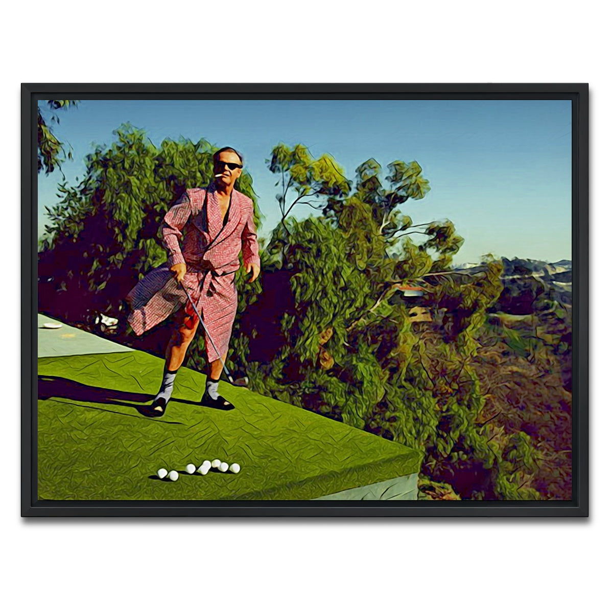 AUTO-MOCKUP WHITE | Happy Jack | 1 Piece | Black Framed Canvas | group=4x3