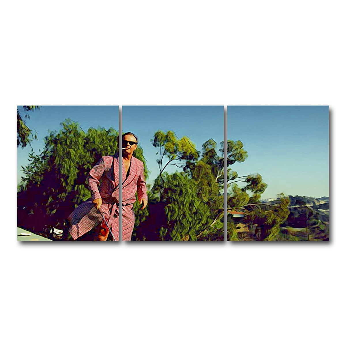 AUTO-MOCKUP WHITE | Happy Jack | 3 Piece | Gallery Wrap Canvas | group=18x24