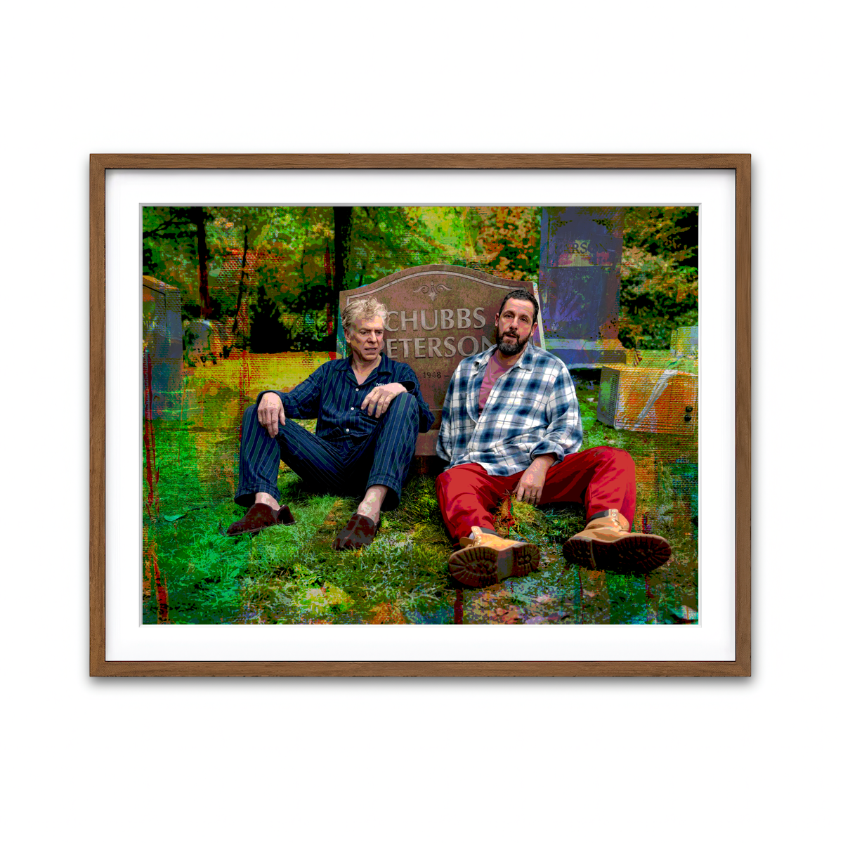 Framed Print 4x3 Walnut