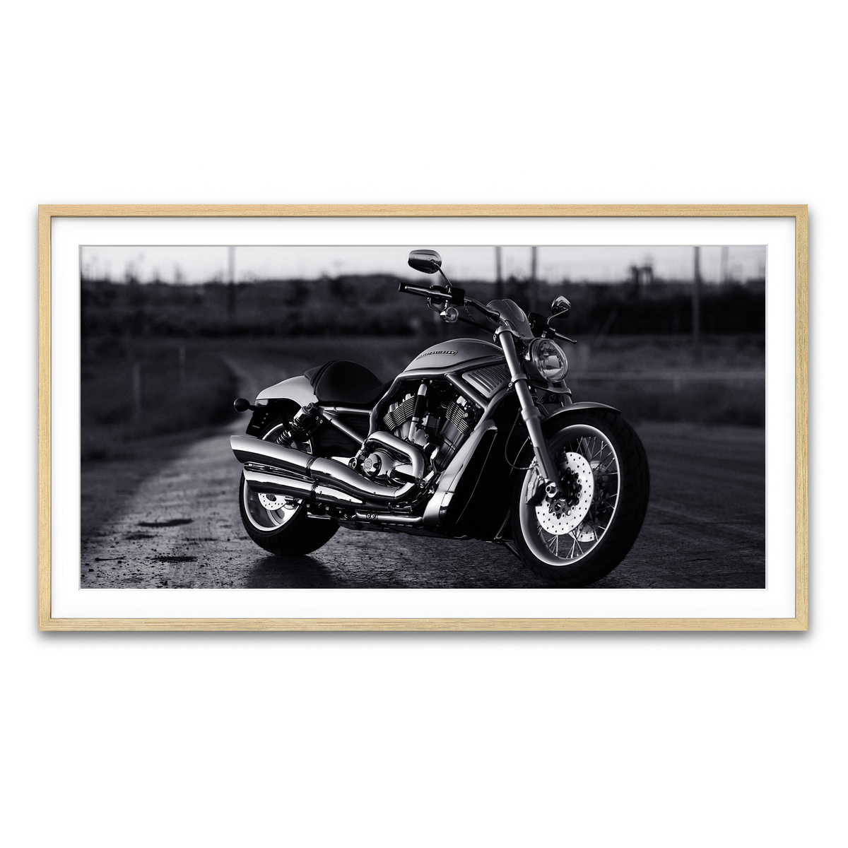Framed Print 2x1 Natural