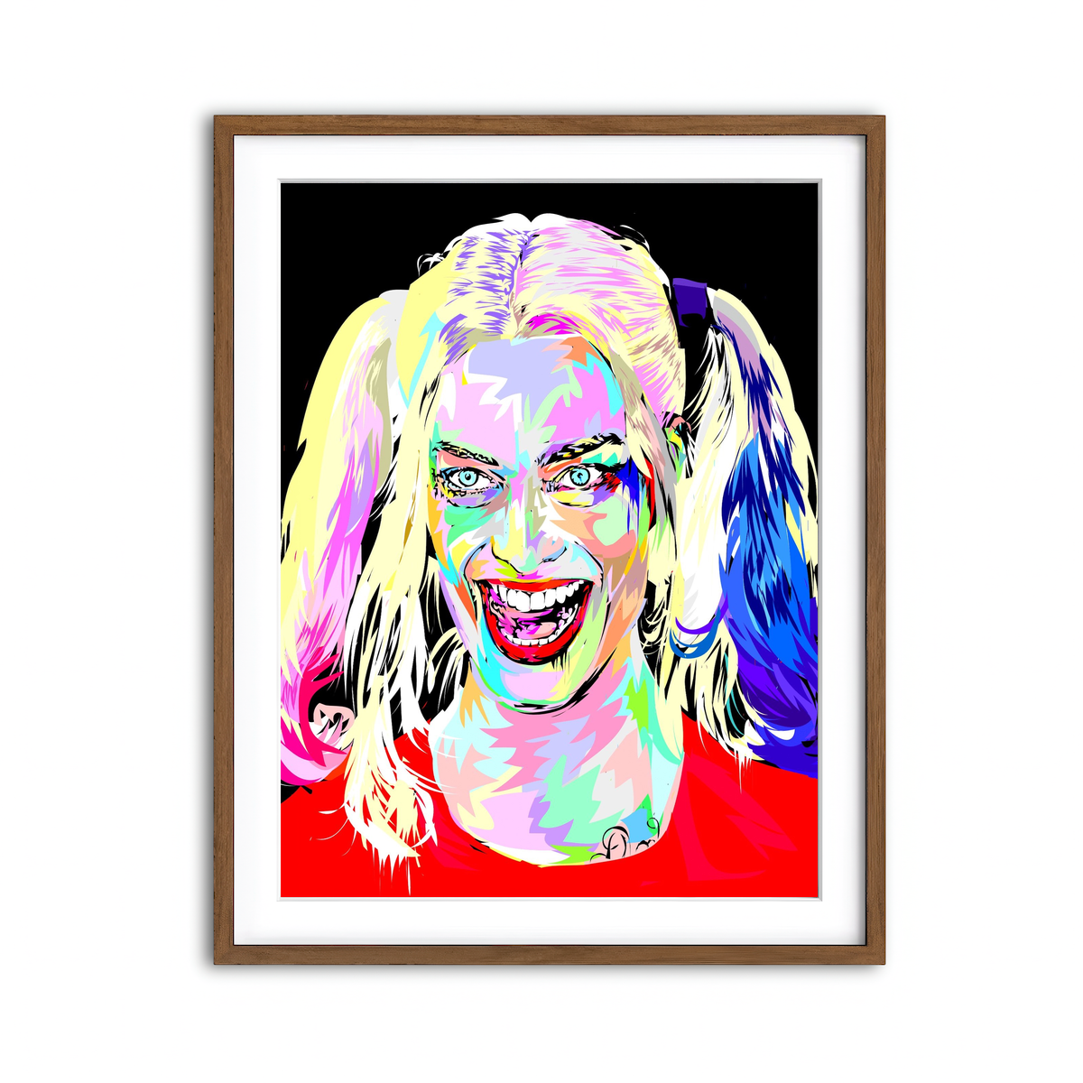 Framed Print 3x4 Walnut