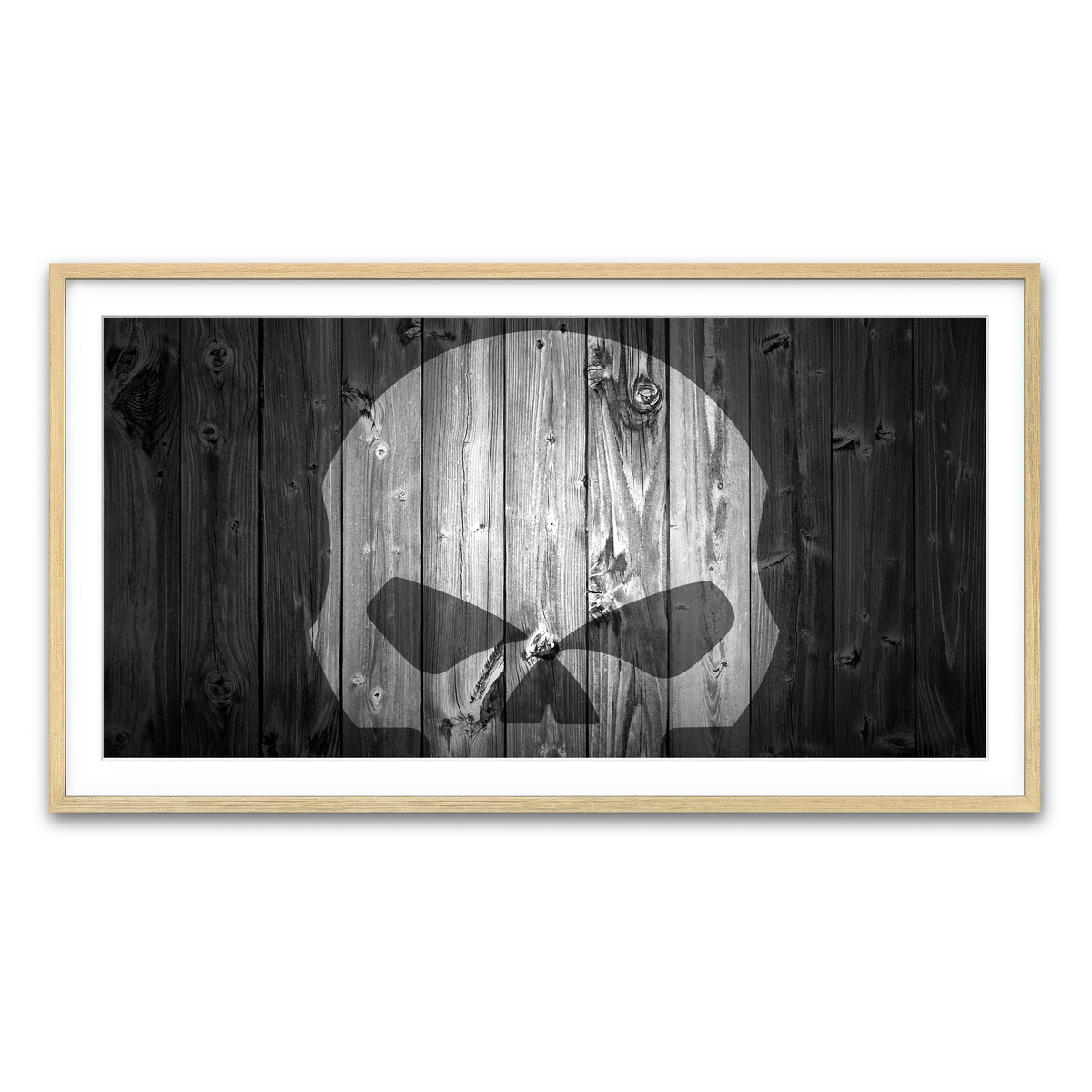 Framed Print 2x1 Natural