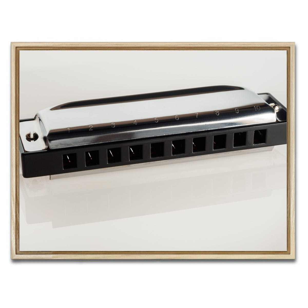 AUTO-MOCKUP WHITE | Harmonica | 1 Piece | Natural Framed Canvas | group=4x3