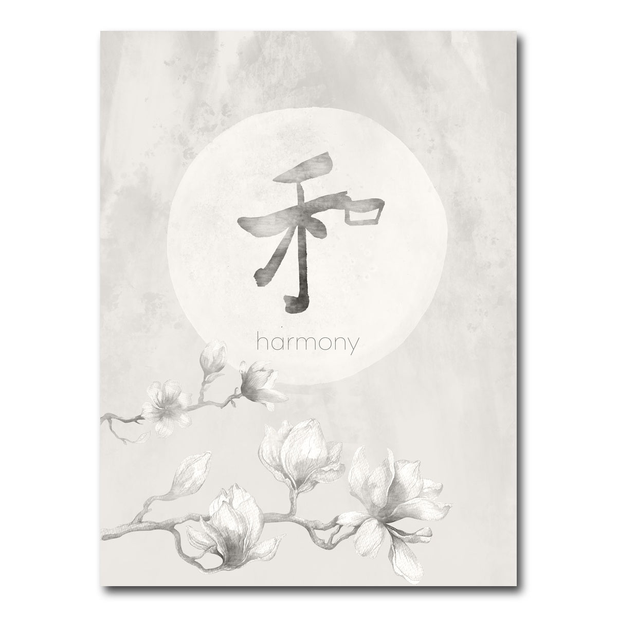 AUTO-MOCKUP WHITE | Harmony - Japandi Style | 1 Piece | Gallery Wrap Canvas | group=3x4