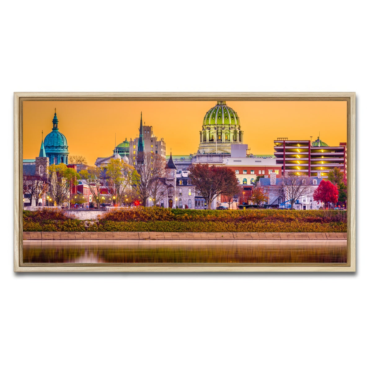AUTO-MOCKUP WHITE | Harrisburg | 1 Piece | Natural Framed Canvas | group=2x1