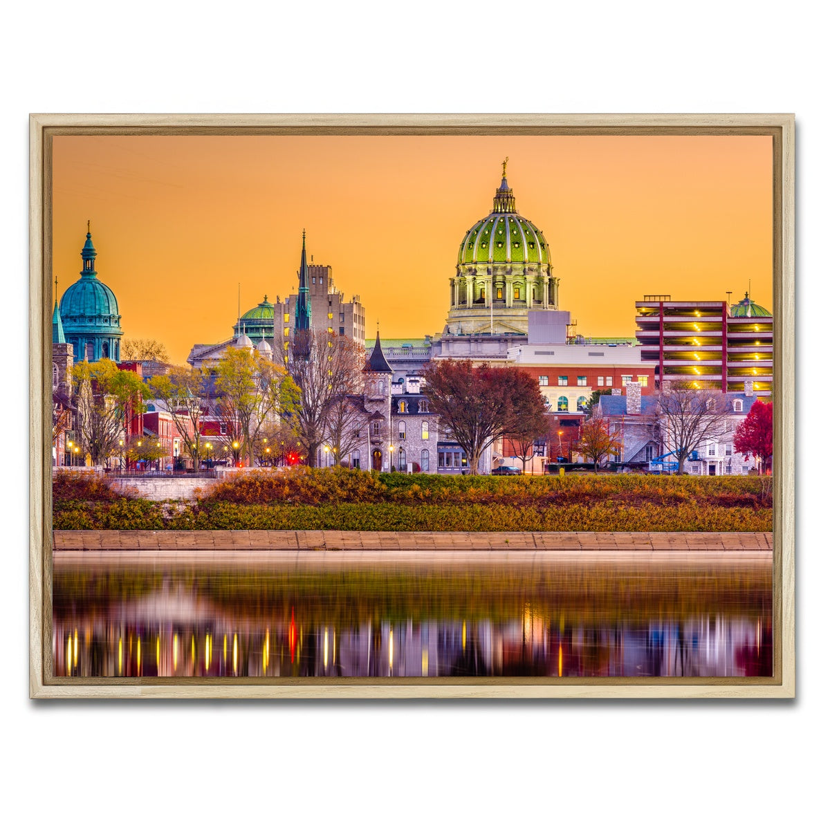 AUTO-MOCKUP WHITE | Harrisburg | 1 Piece | Natural Framed Canvas | group=4x3