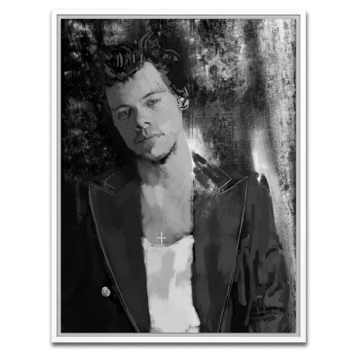 AUTO-MOCKUP WHITE | Harry Painting | 1 Piece | White Framed Canvas | group=3x4
