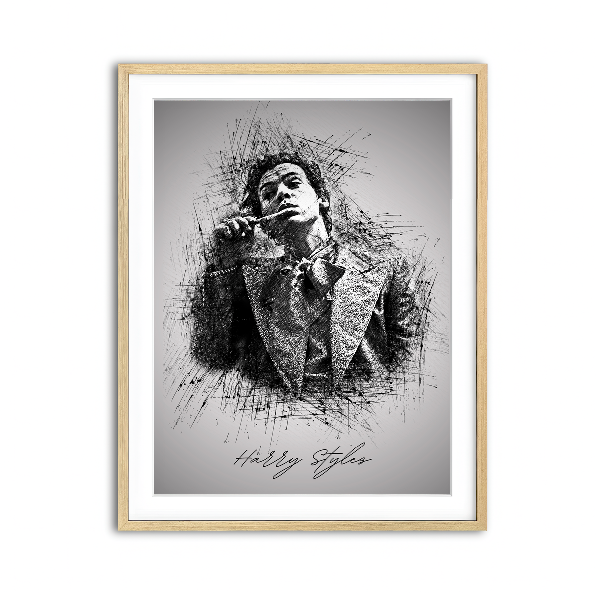 Framed Print 3x4 Natural