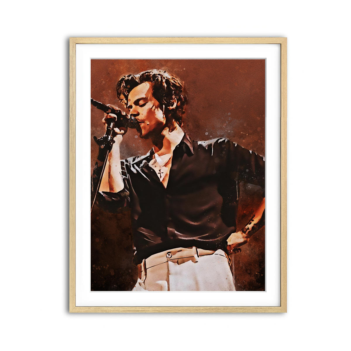 Framed Print 3x4 Natural