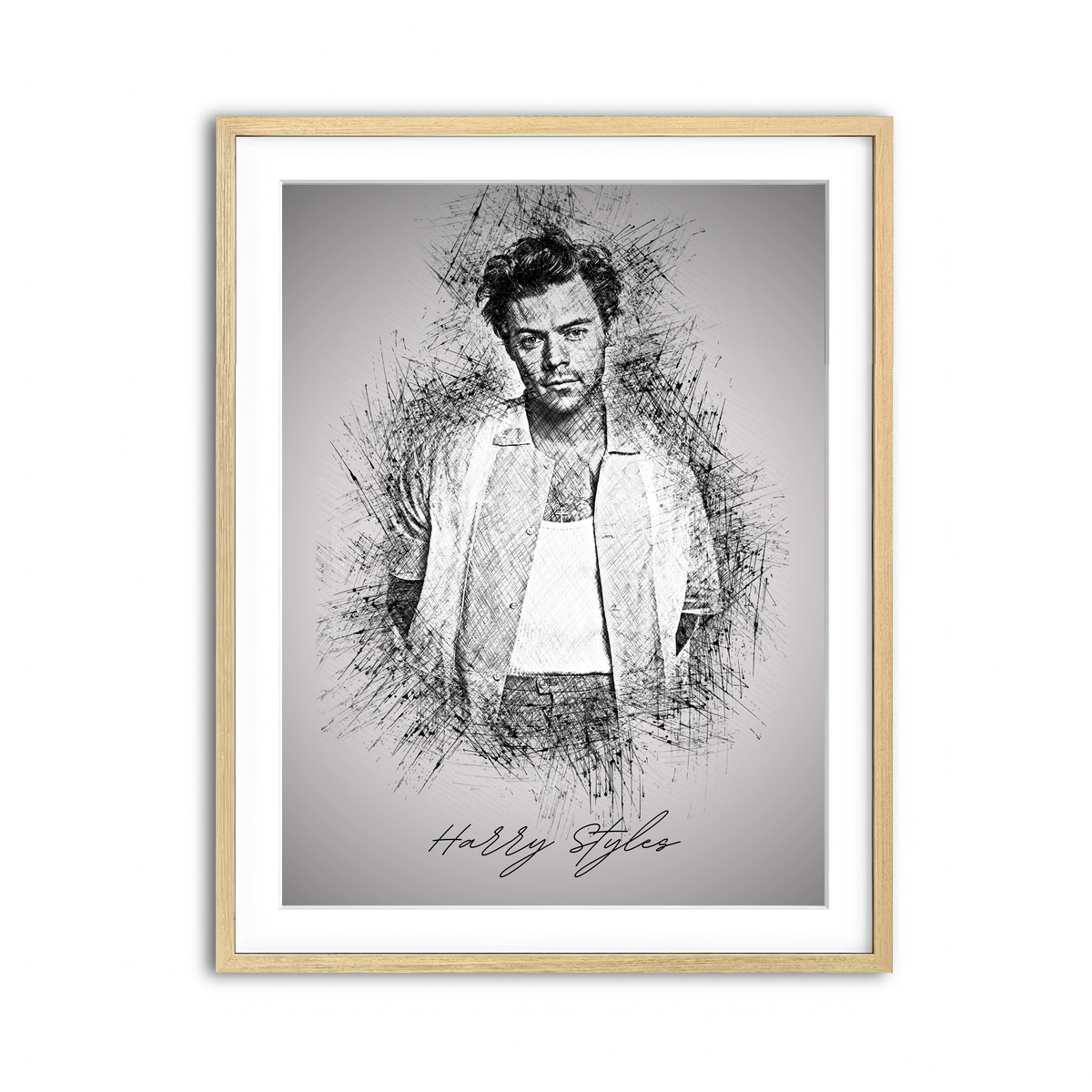 Framed Print 3x4 Natural