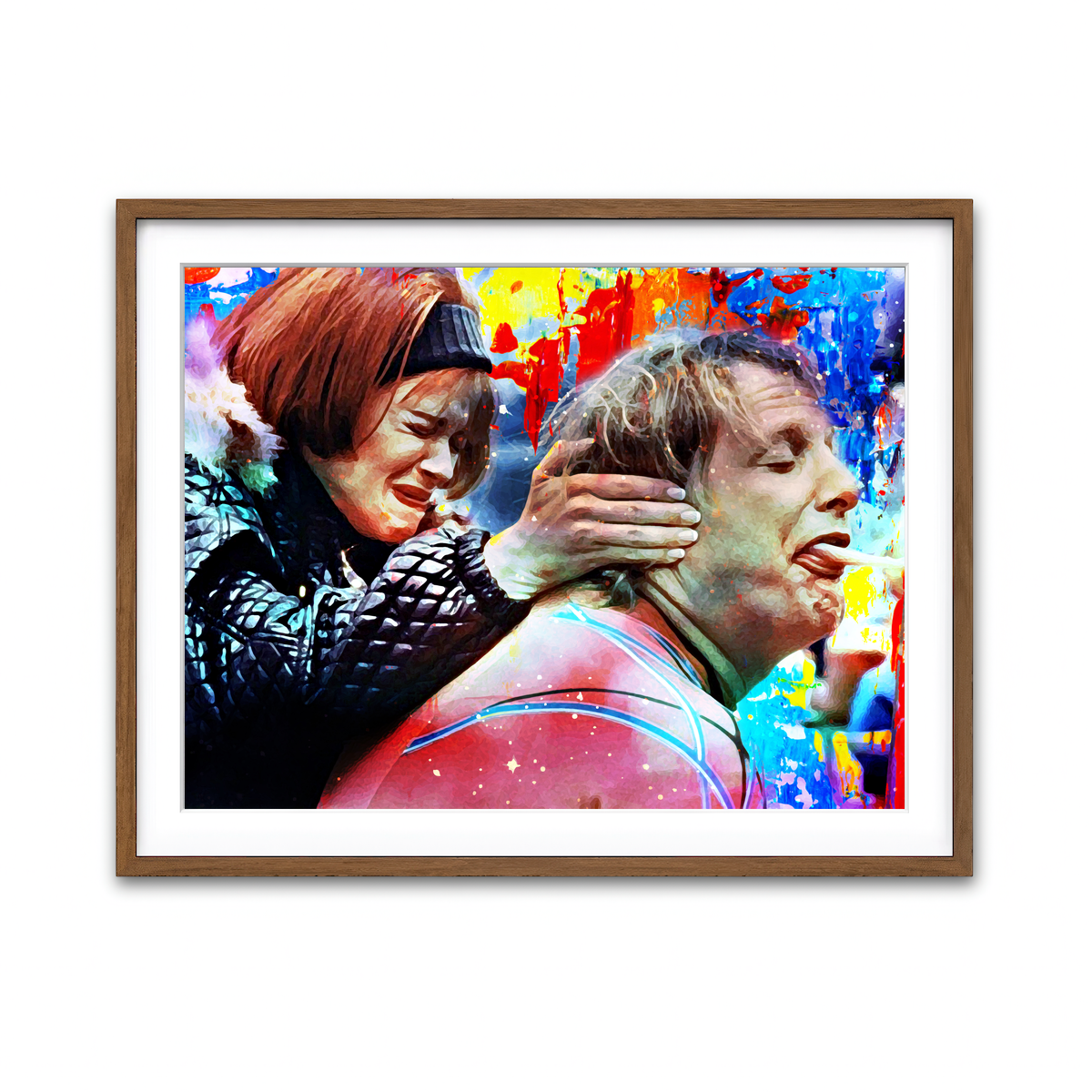 Framed Print 4x3 Walnut