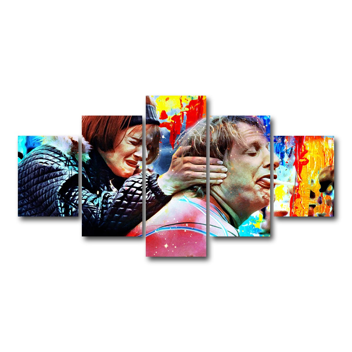 AUTO-MOCKUP WHITE | Harry | 5 Piece | Gallery Wrap Canvas | group=5_short