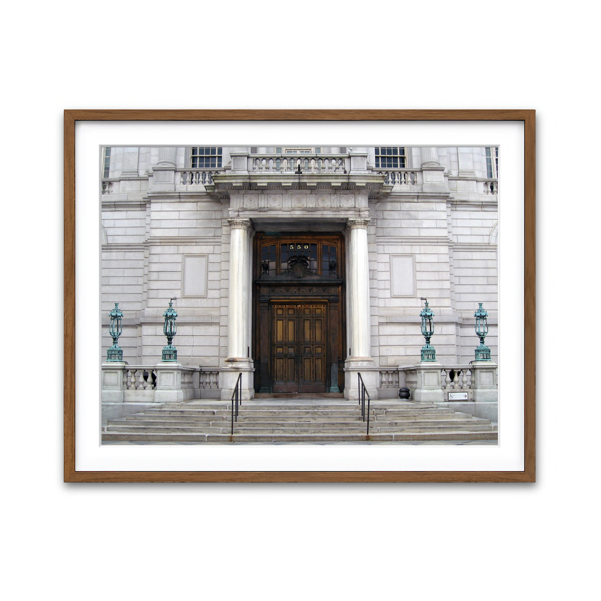 Framed Print 4x3 Walnut