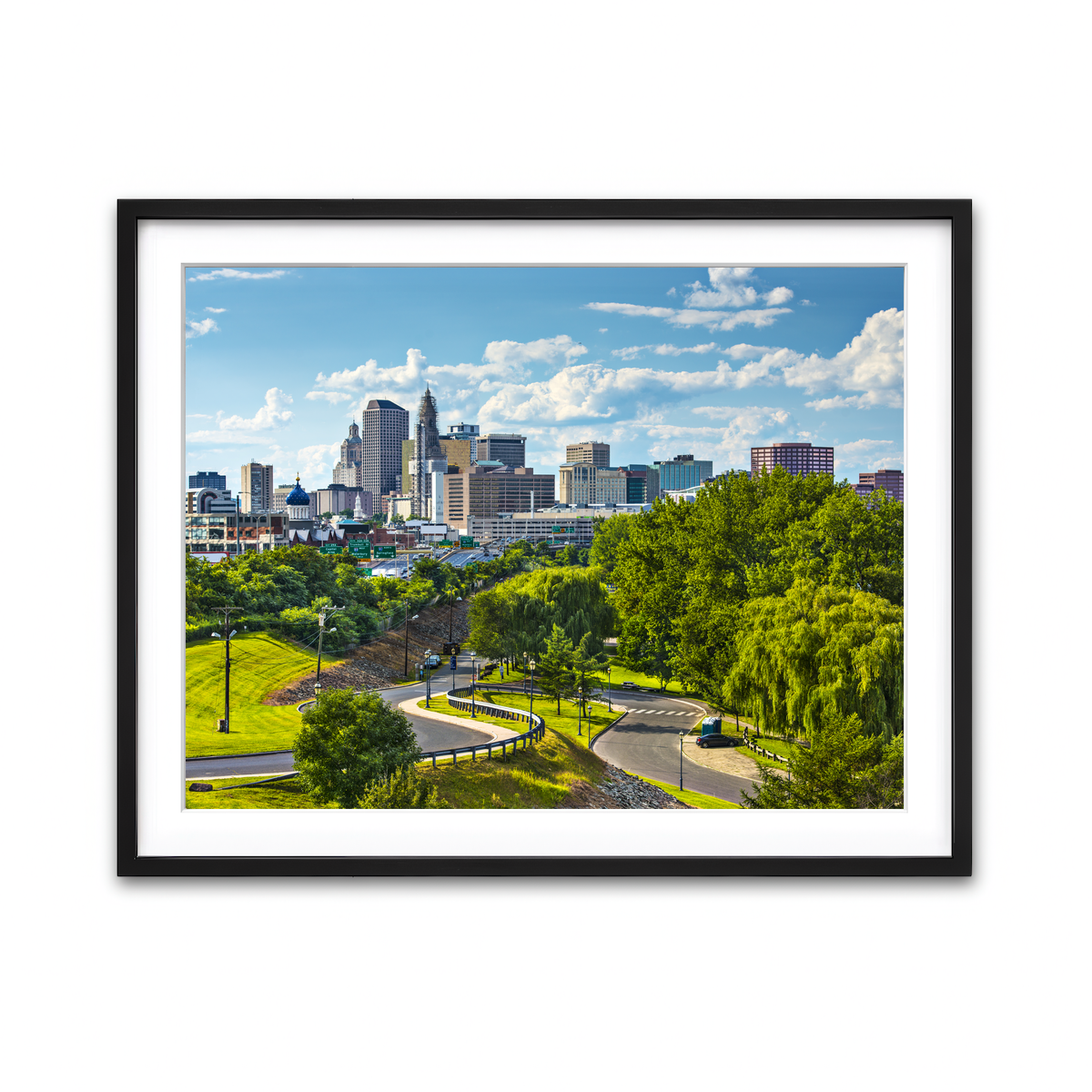 Framed Print 4x3 Black