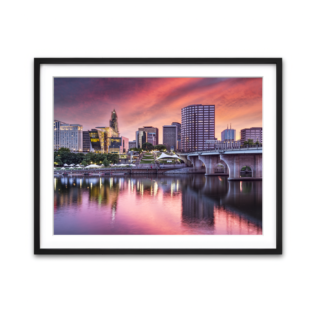 Framed Print 4x3 Black