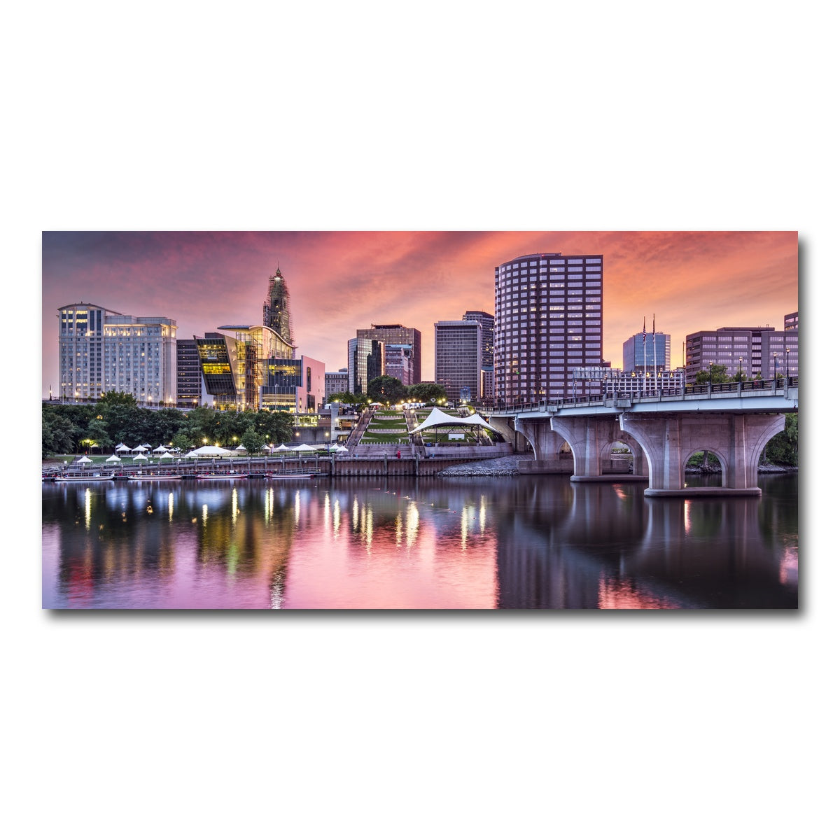 AUTO-MOCKUP WHITE | Hartford Skyline | 1 Piece | Gallery Wrap Canvas | group=2x1