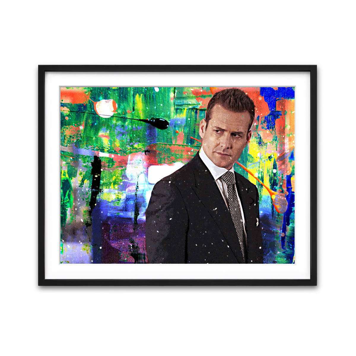 Framed Print 4x3 Black