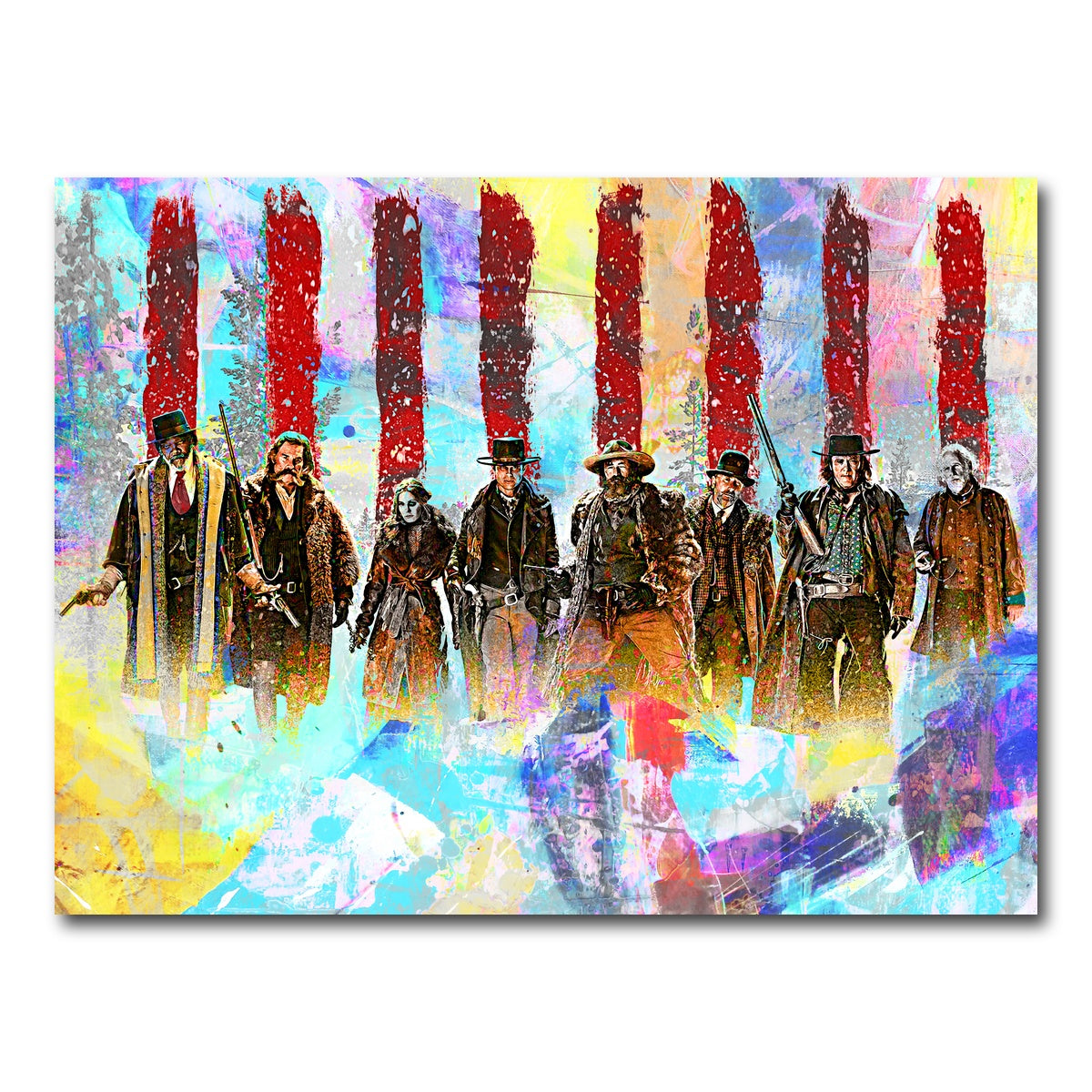 AUTO-MOCKUP WHITE | Hateful Eight | 1 Piece | Gallery Wrap Canvas | group=4x3
