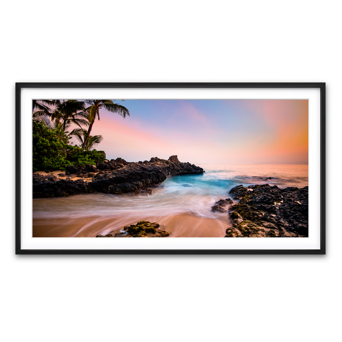 Framed Print 2x1 Black