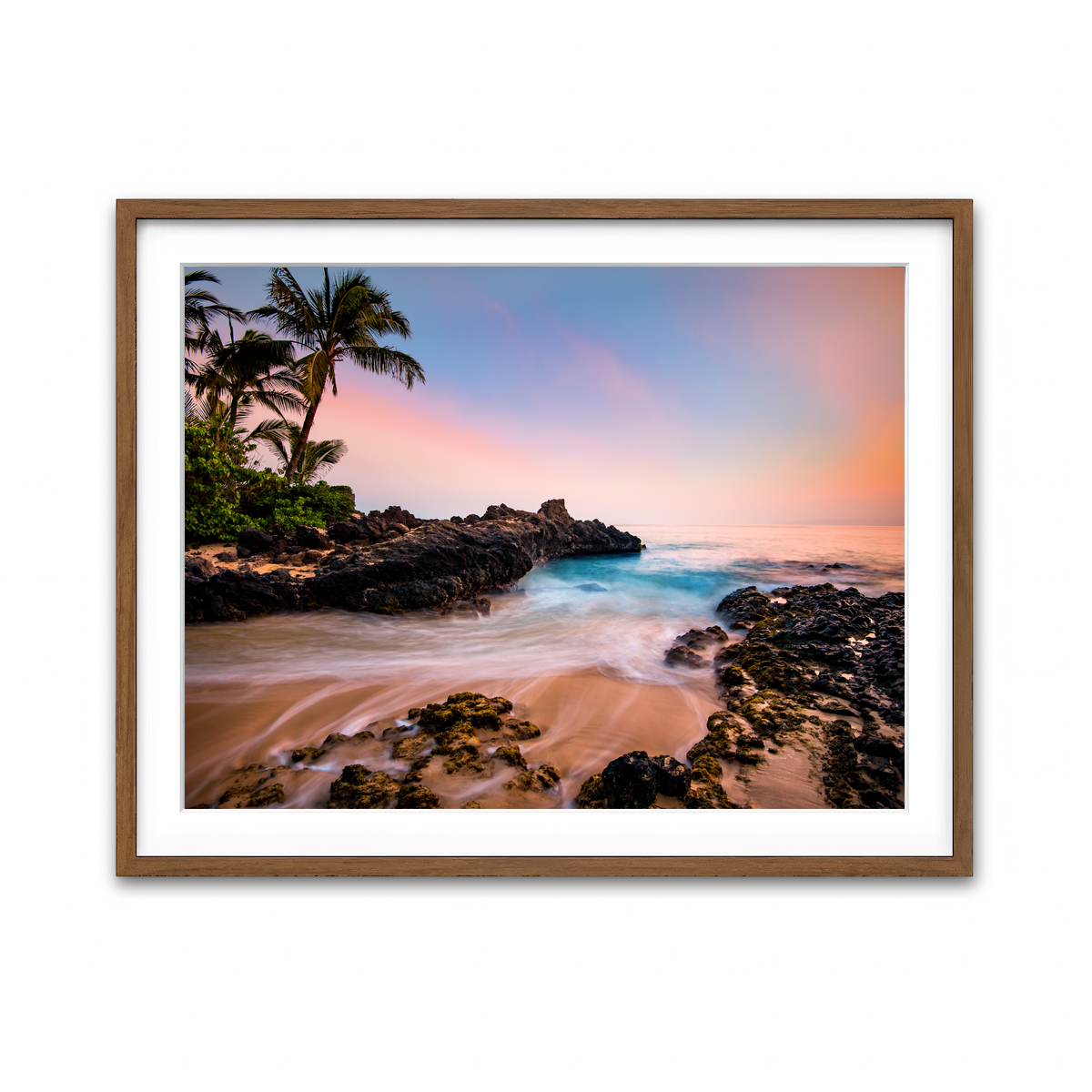 Framed Print 4x3 Walnut