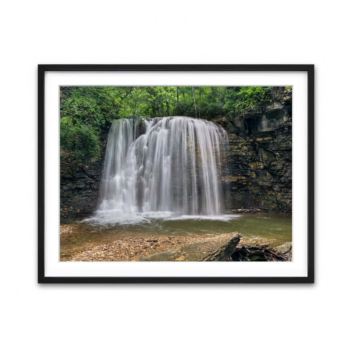 Framed Print 4x3 Black