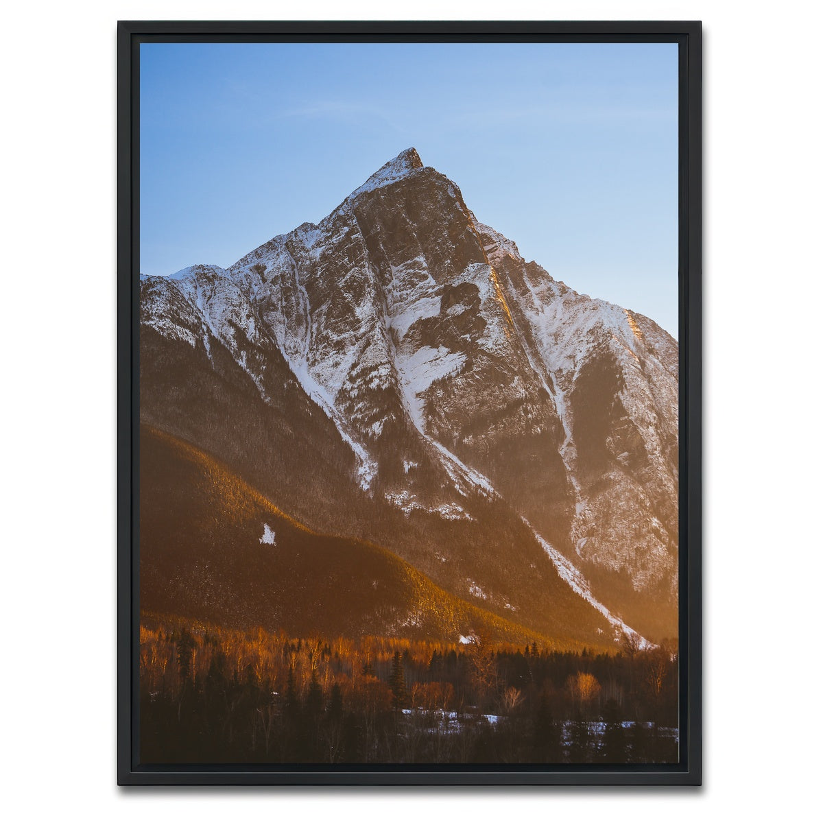 AUTO-MOCKUP WHITE | Hazelton Northern BC | 1 Piece | Black Framed Canvas | group=3x4