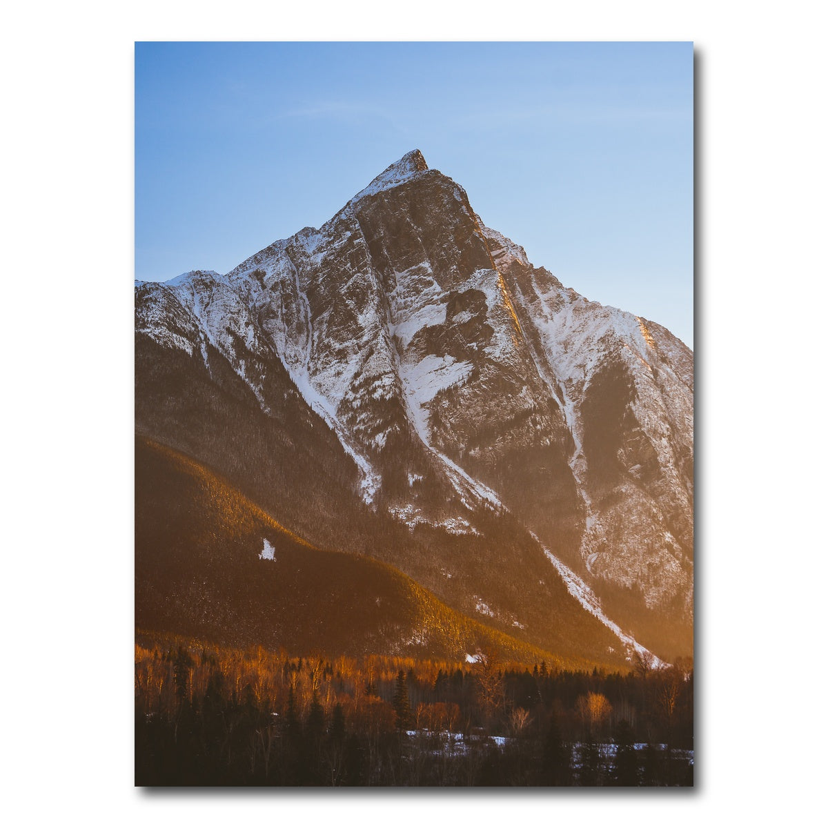 AUTO-MOCKUP WHITE | Hazelton Northern BC | 1 Piece | Gallery Wrap Canvas | group=3x4