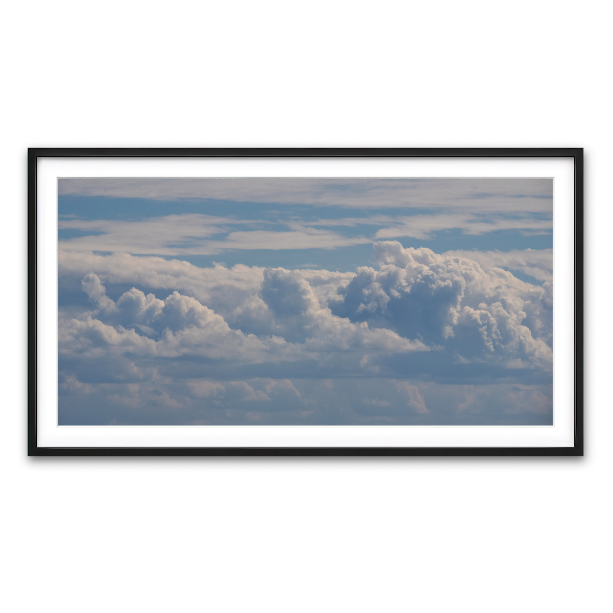 Framed Print 2x1 Black