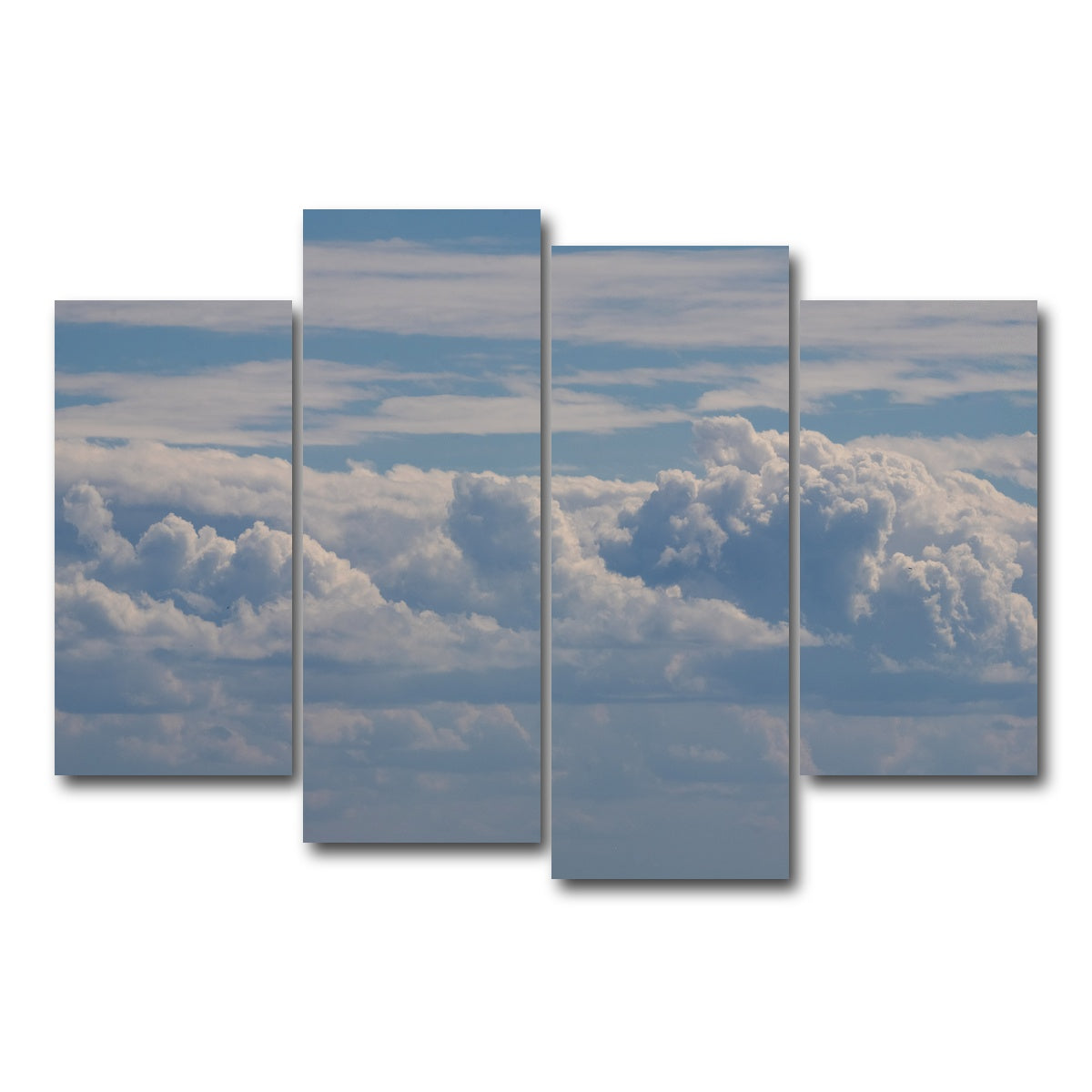 AUTO-MOCKUP WHITE | Head in the Clouds | 4 Piece | Gallery Wrap Canvas | group=4_short