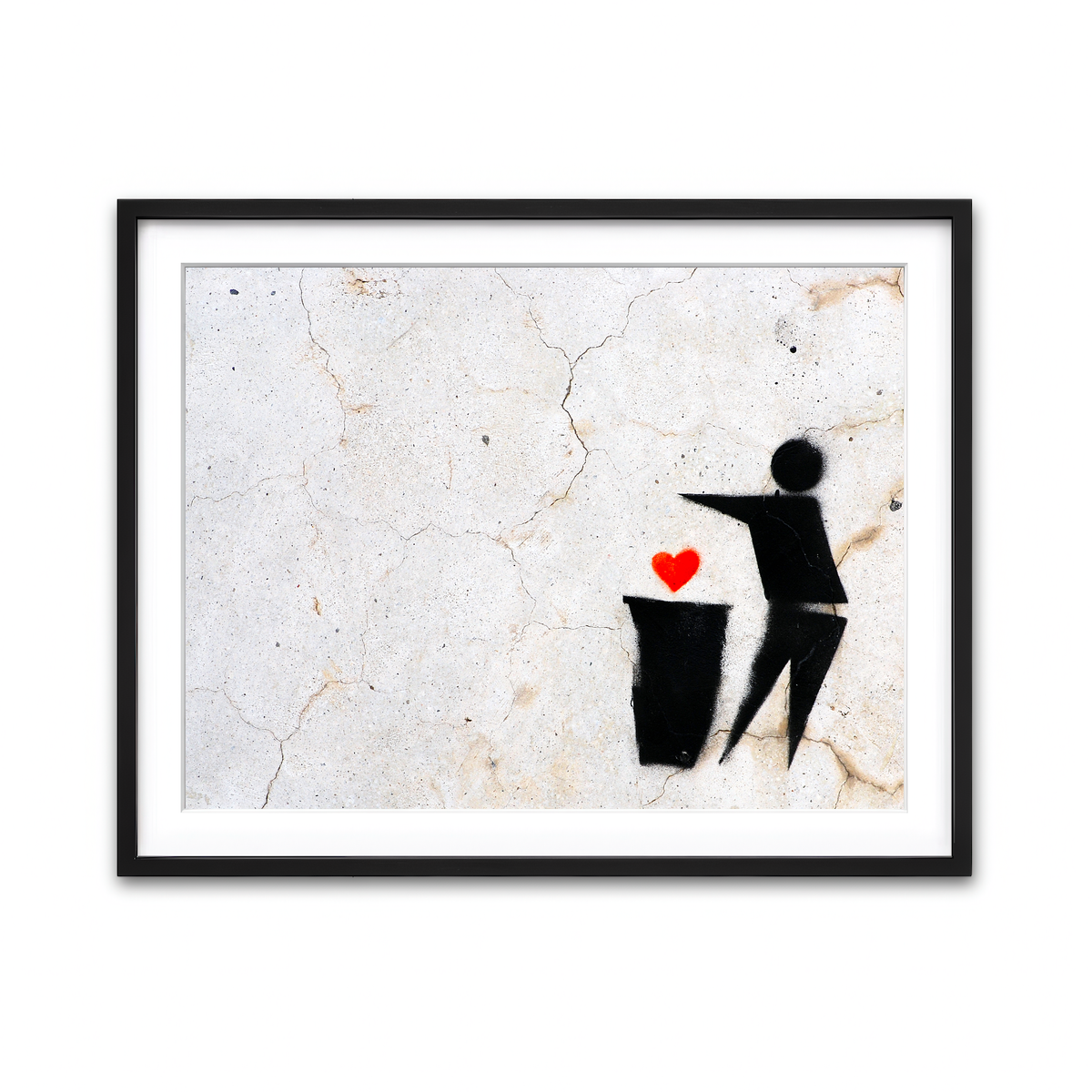 Framed Print 4x3 Black