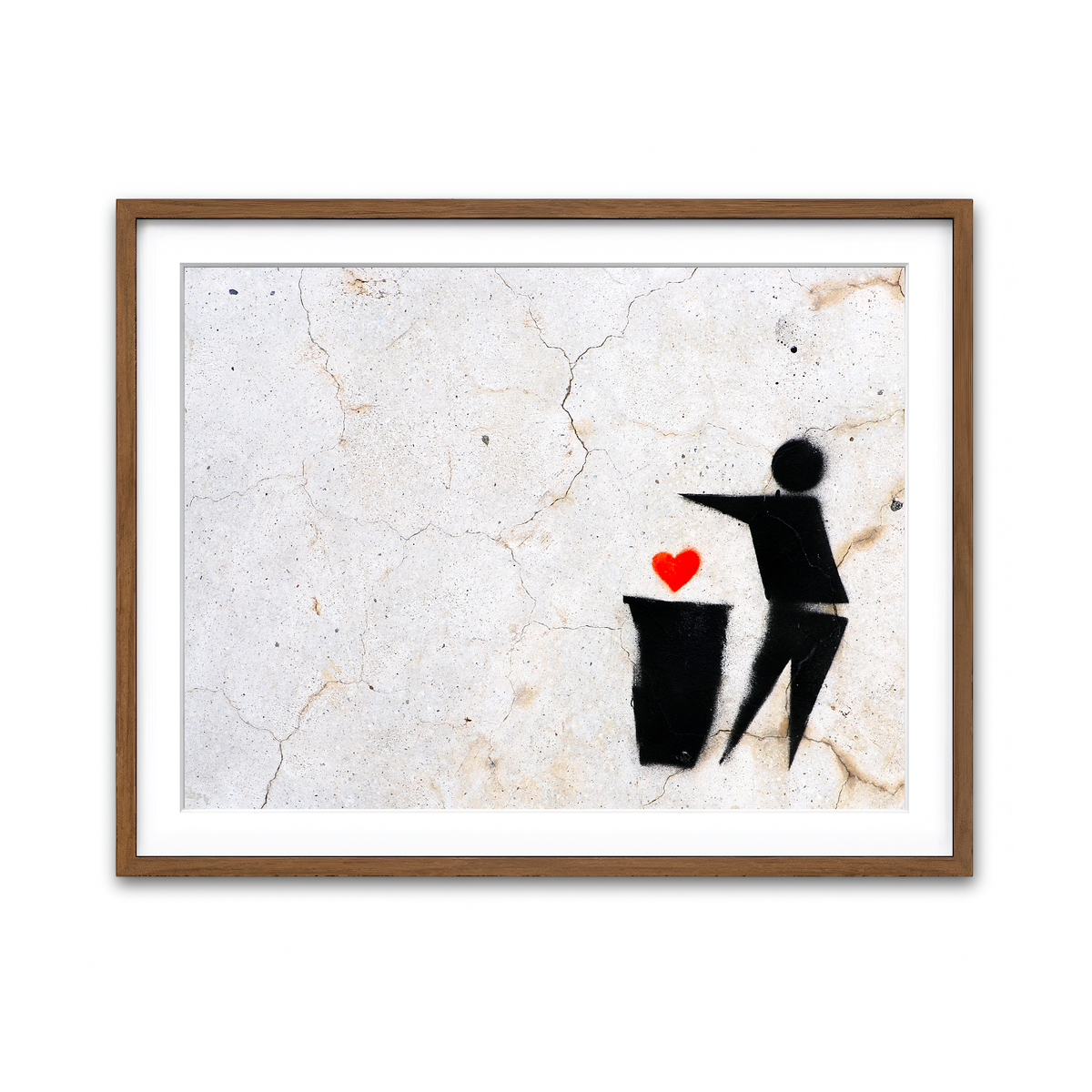 Framed Print 4x3 Walnut