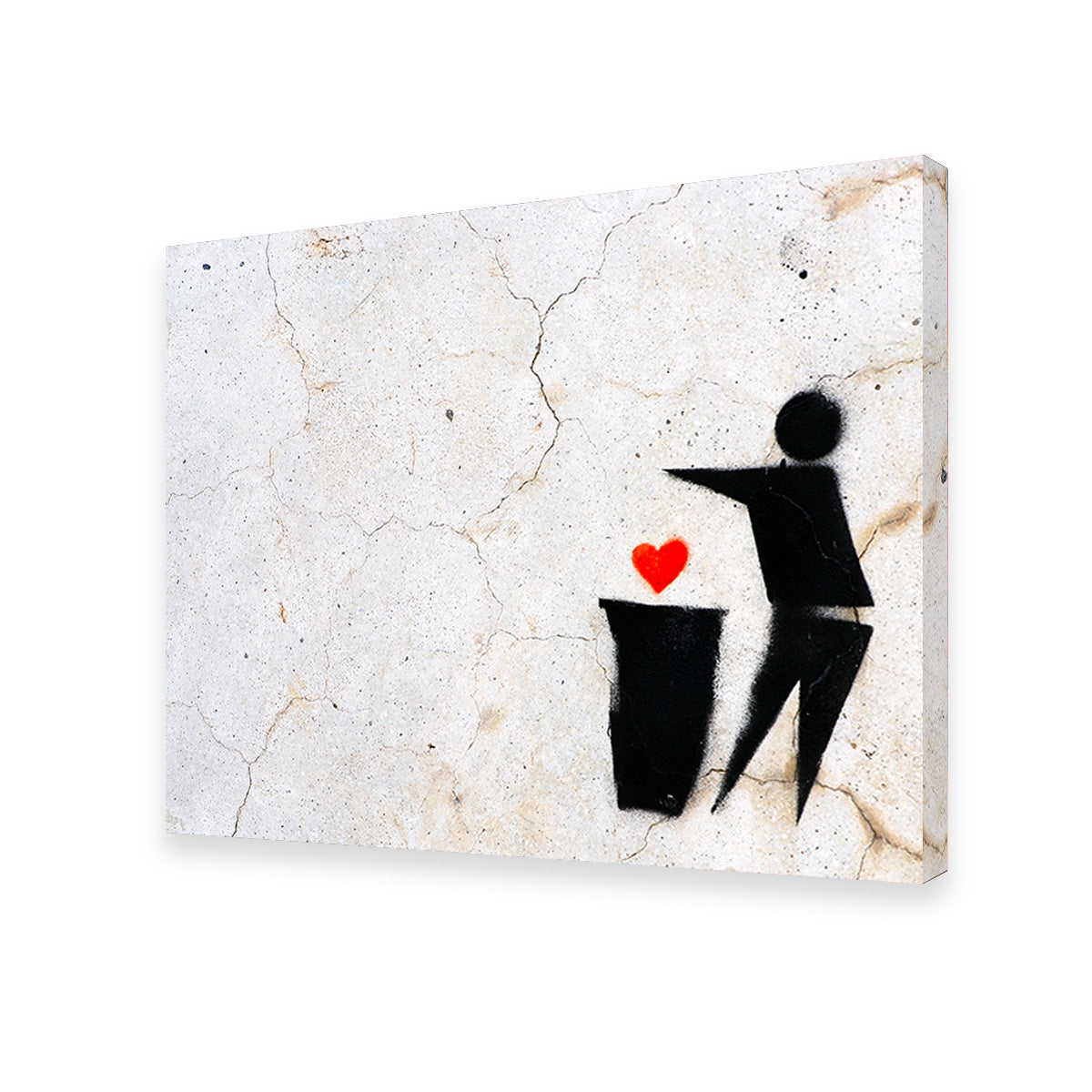 Heart to Trash Wall Art