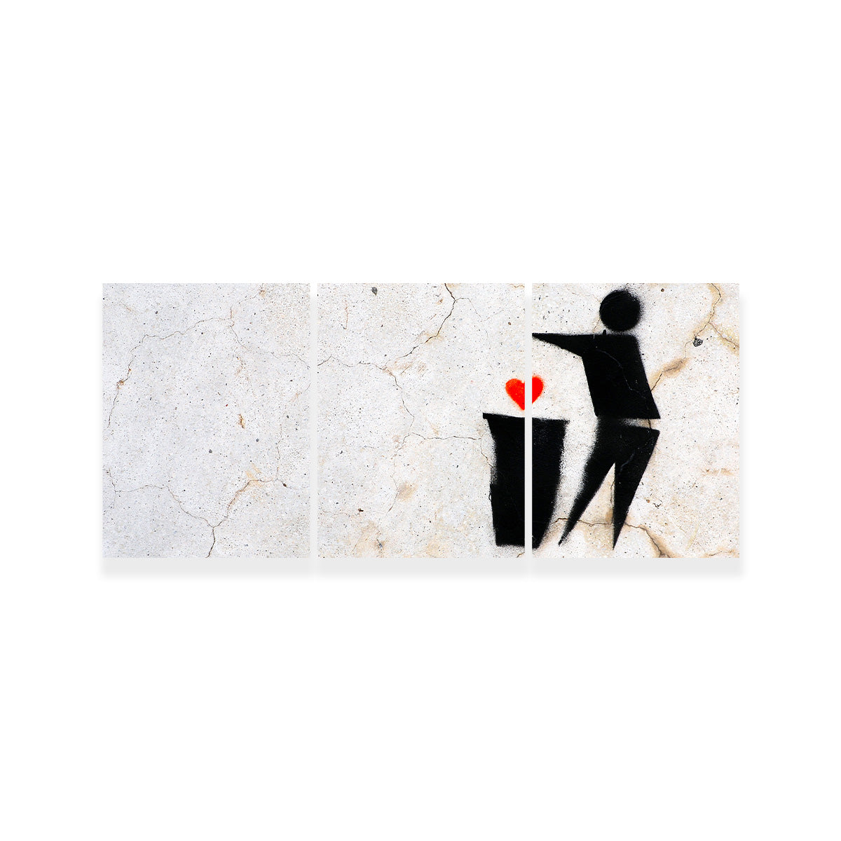 Heart to Trash Wall Art