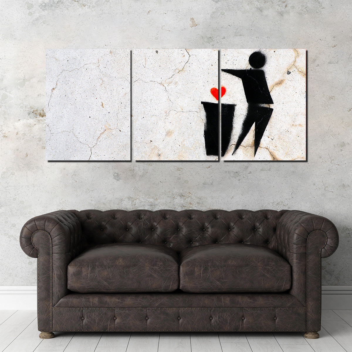 Heart to Trash Wall Art