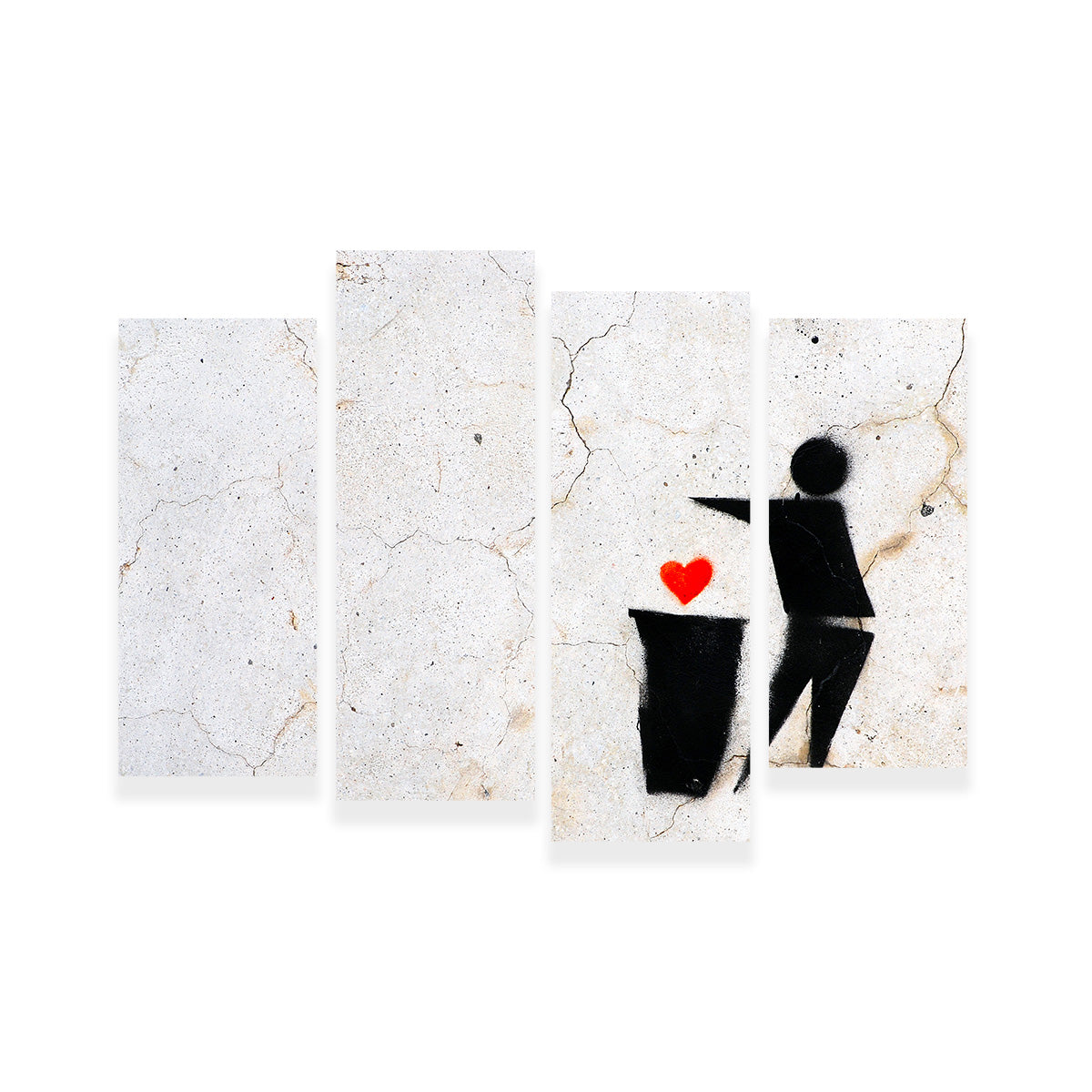 Heart to Trash Wall Art