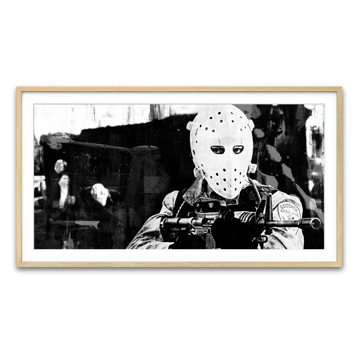 Framed Print 2x1 Natural