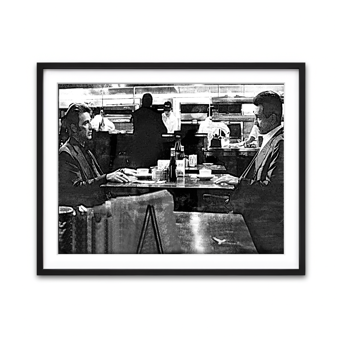 Framed Print 4x3 Black