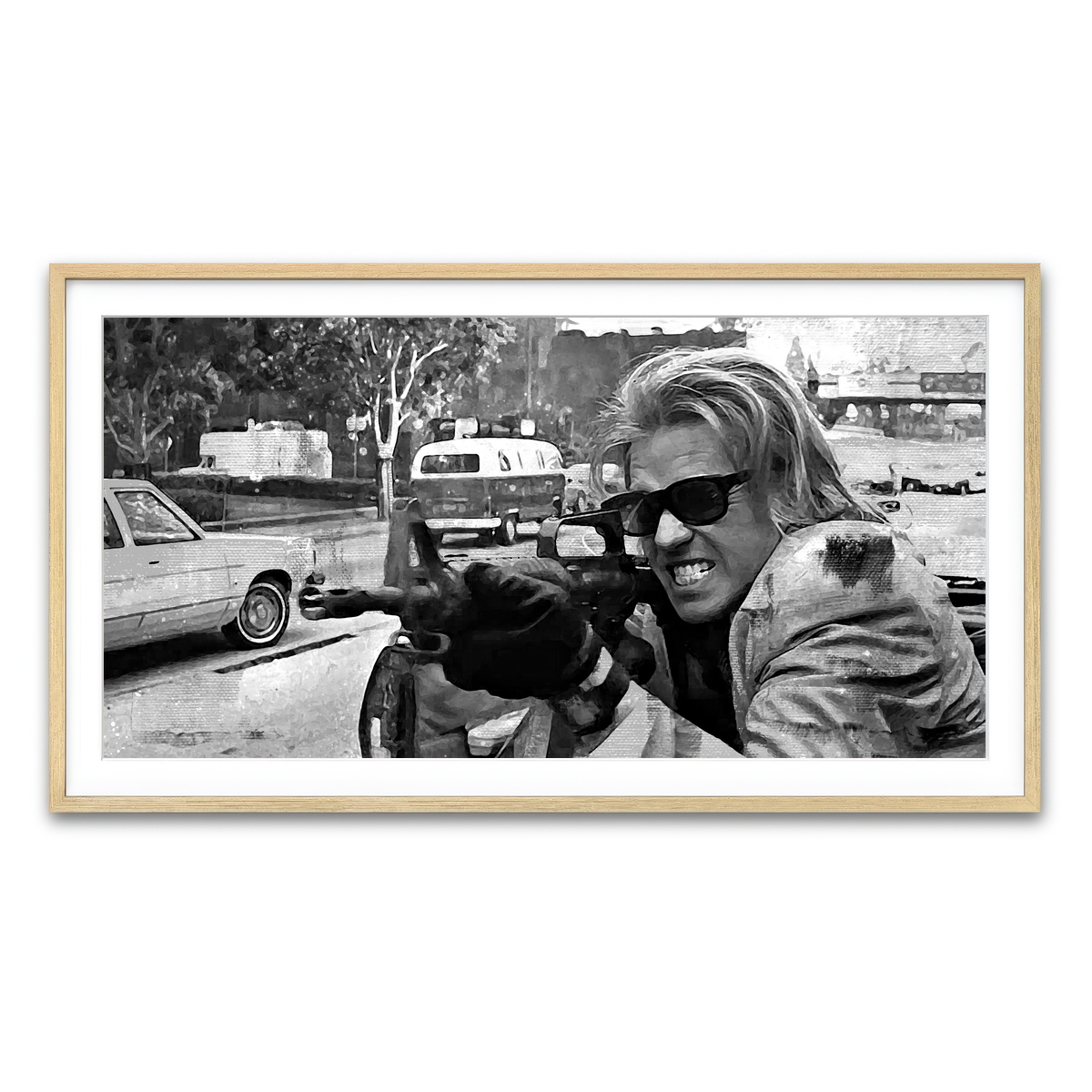 Framed Print 2x1 Natural